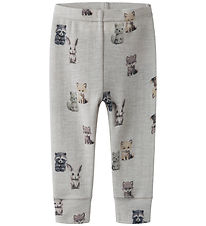 Name It Leggings - Ull - NbmWang - Micro Chip/Forest Animals