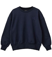 Sofie Schnoor Sweatshirt - Elisy - Marinblå Blue