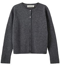 Sofie Schnoor Cardigan - Stickad - Cissesy - Dark Grey Melange