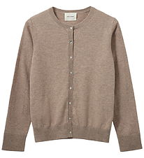 Sofie Schnoor Cardigan - Stickad - Cissesy - Brown Melerad