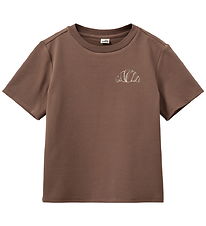 Sofie Schnoor T-shirt - Askuppgift - Brun m. Croissant