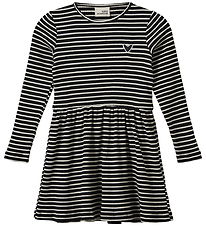 Sofie Schnoor Klänning - Rib - Berrask - Black Striped
