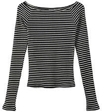 Sofie Schnoor Tröja - Rib - Soma - Black Striped