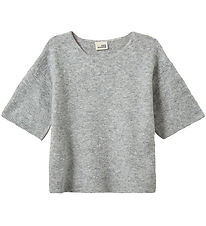 Sofie Schnoor T-shirt - Stickad - Cerin - Grey Melange