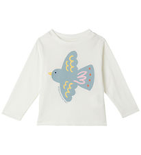 Stella McCartney Kids Bluse - Ivory m. Vogel