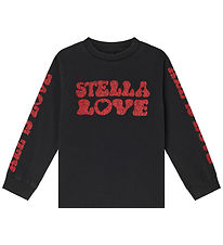Stella McCartney Kids Bluse - Schwarz m. Rot
