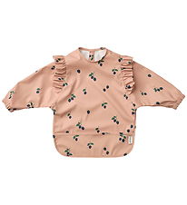 Liewood Bib - Merle Ruffle - Berry/Pale Tuscany