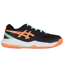 Asics Shoes - GEL-DEDICATE 8 PADEL GS - Black/Vivid Coral