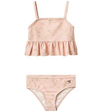 Wheat Bikini - Lärka - Powder Rutiga blommor