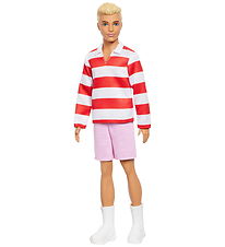 Barbie Doll - Fashionista - Ken w. Red & White Stripes