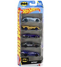 Hot Wheels Bílar - 5 Pakki - Batman