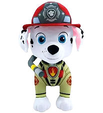 Paw Patrol Kosedyr - Brannredning Deluxe - 30 cm - Marshall