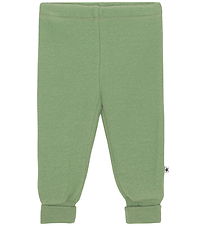 Molo Trousers - Wool fleece - Elms - Moss Green