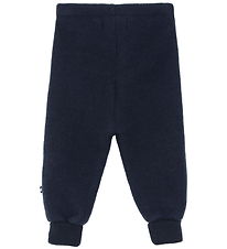Molo Trousers - Wool fleece - Ulmer - Dark Navy