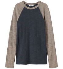 Name It Blouse - NkmWang - Ombre Blue/Satellites