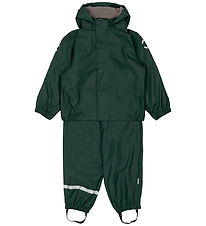 Mikk-Line Rainwear w. Fleece - PU - Darkest Sprouse
