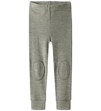 Name It Leggings - Wool - Rib - Noos - NmnWax - Dried Sage