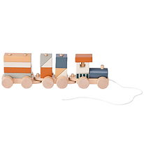 Kids Concept Ziegeleisenbahn - Holz