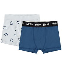 Molo Boxershorts - 2er-Pack - Justin - Beste Sky