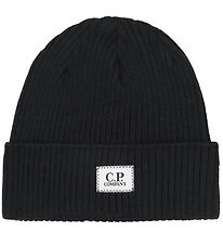 C.P. Company Mütze - Strick - Wolle - Schwarz