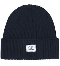 C.P. Company Mütze - Strick - Wolle - Total Eclipse Blue