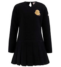 Moncler Sweat Dress - Black