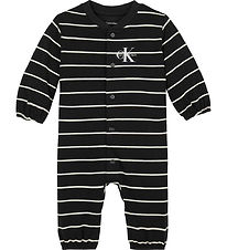 Calvin Klein Jumpsuit - Monogram - Ck Black/Whitecap Gray