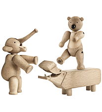 Kay Bojesen Wooden figures - Sampak Liliput - 3-Pack - Eg