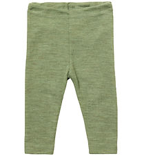 Engel Leggings - Ull - Sage Green Melert