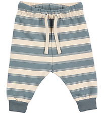 Müsli Jogginghosen - Stripe Baby - Oak/Stormy Blue