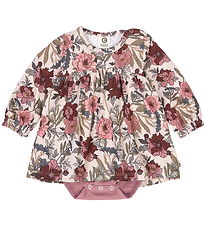 Müsli Bodykleid l/ä - Bliss - Nachtigall/Wurzel/Nostalgie Rose