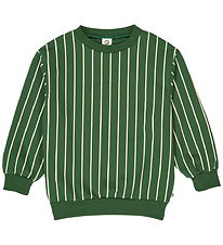 Müsli Sweatshirt - Nadelstreifen - Green Gables/Oak