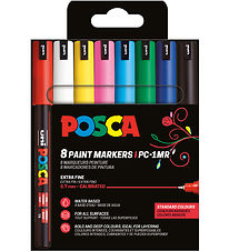 Posca Markers - PC-1 m - 8 pcs - Multicolour