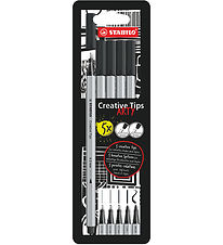 Stabilo Markers - Creative Tips Arty - 5 pcs - Black
