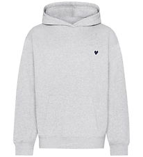 Grunt Hoodie - Grey - Snow Melange