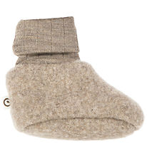 Müsli Krabbelschuhe - Fleece - Wollig - Wolle - Spülung Melange
