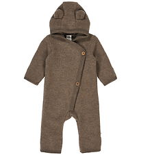Müsli Fleece Suit - Wooly - Wool - Walnut Melange