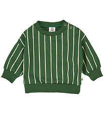 Müsli Sweatshirt - Nadelstreifen - Green Gables/Oak