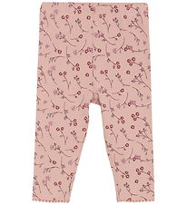 Minymo Leggings - AOP - Misty Rose