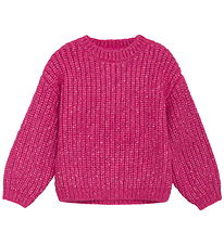 Minymo Blouse Knit - Fuchsia Fedora