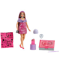 Barbie Doll - Glam Party Unboxed Pink Curvy Doll
