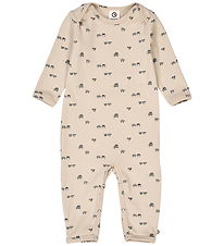 Müsli Strampler - Auto - Oak/Moos/Stürmisch Blue