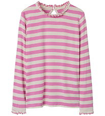 Name It Blouse - NkfPrakula - Fuchsia Pink/Bright White