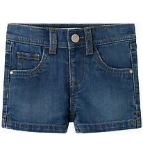 Name It Stuttbuxur - NmfSalli - Dark Blue Denim