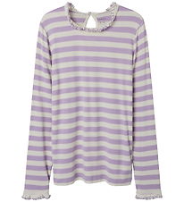 Name It Blouse - NkfPrakula - Lavendula/Bright White