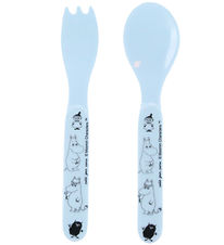 Petit Jour Paris Cutlery - Spoon/Fork - MOOMIN - Blue