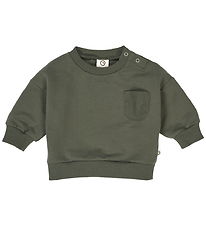 Müsli Sweatshirt - Baby - Cozy Ich Pocket - Deep Green