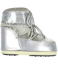 Moon Boot Winter Boots - Icon Low Glance - Platinum