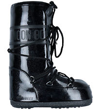 Moon Boot Winter Boots - Icon Glitter - Black