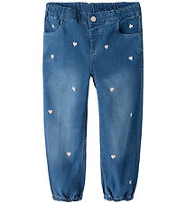 Name It Jeans - NmfRose - Dark Blue Denim/Hearts Packing